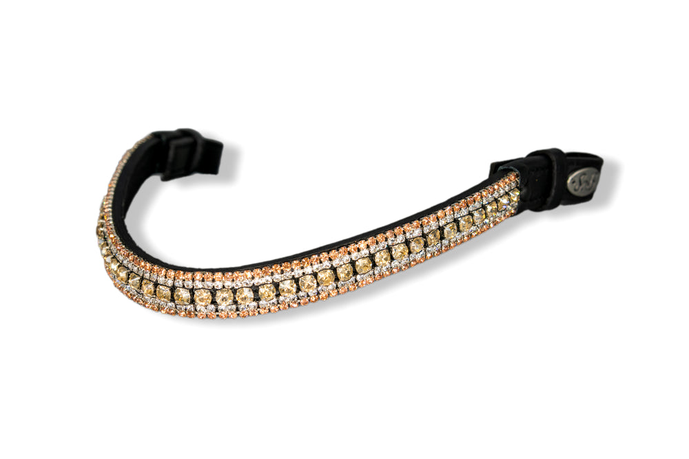 Crystal Browband | TheOne U Shape Golden Shadow