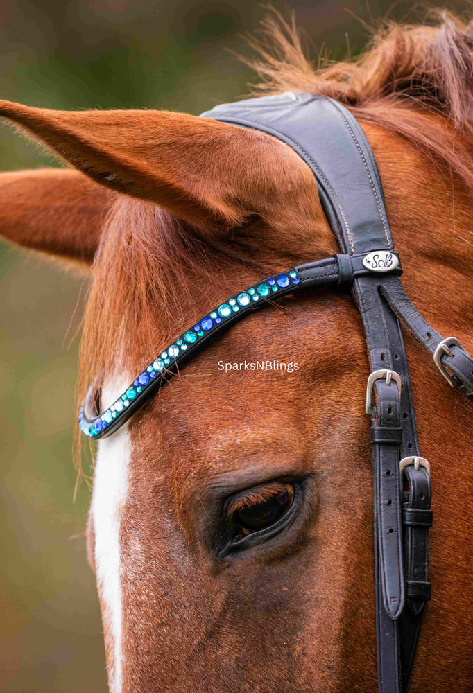 Crystal Browband | Slim Shine U Shape