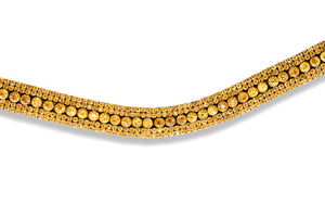 Crystal Browband | TheOne U Shape Gold