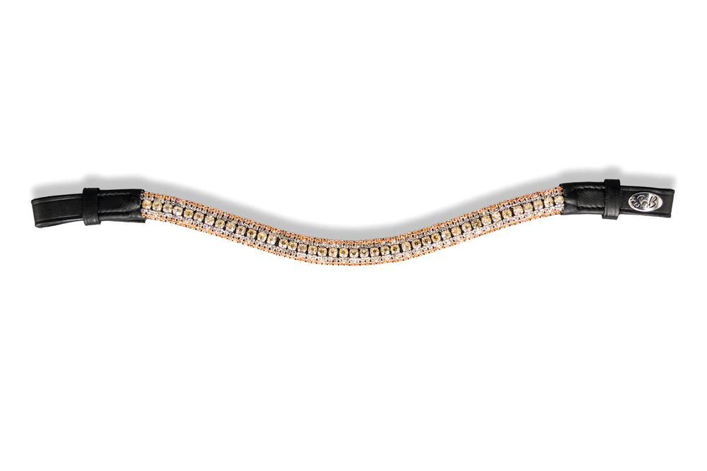 Crystal Browband | TheOne U Shape Golden Shadow