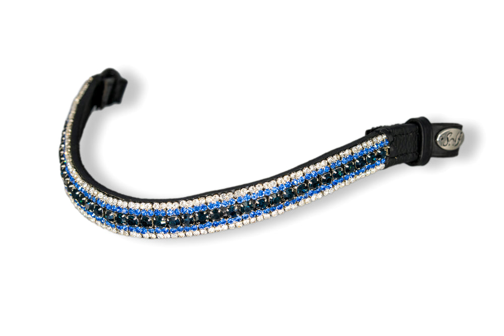 Crystal Browband | TheOne U Shape Blue Jeans