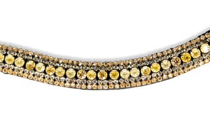 Crystal Browband | TheOne U Shape Light Gold