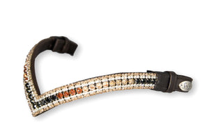 Crystal Browband | TheOne V Shape Desert Glow